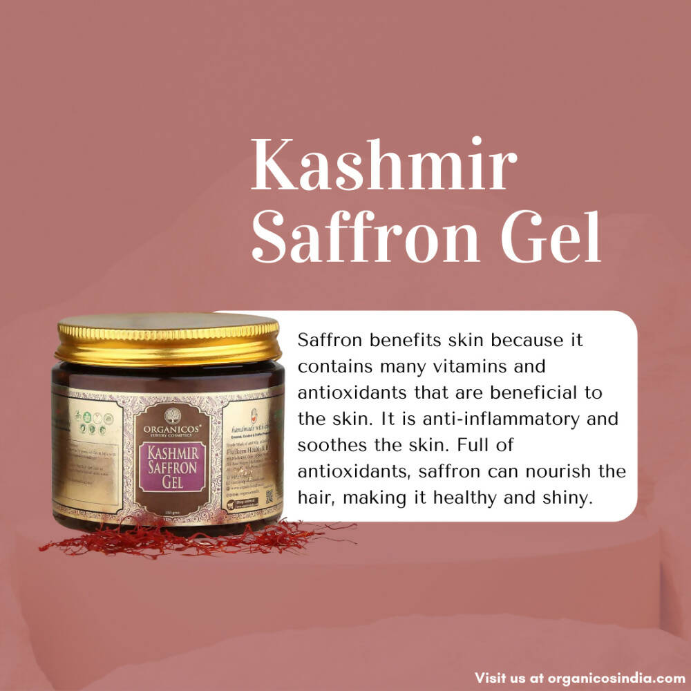 Organicos Kashmir Saffron Gel | Grocsy