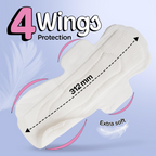 Pee Safe Comfort Ultra Thin Sanitary Pads For Women - XXL | Grocsy