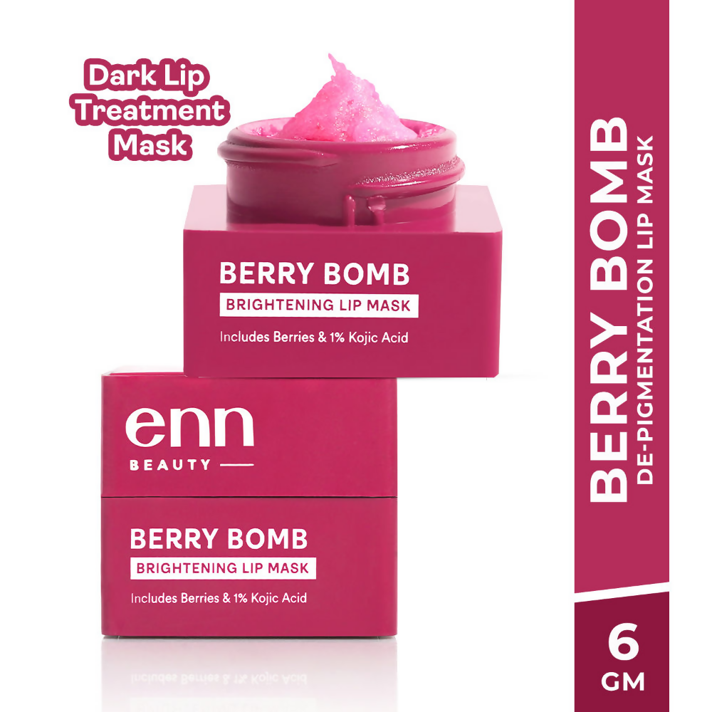 Enn Brightening Lip Mask & Lip Balm For Dry | Grocsy