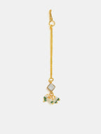 Ruby Raang Jhumka Drop Tikka | Grocsy