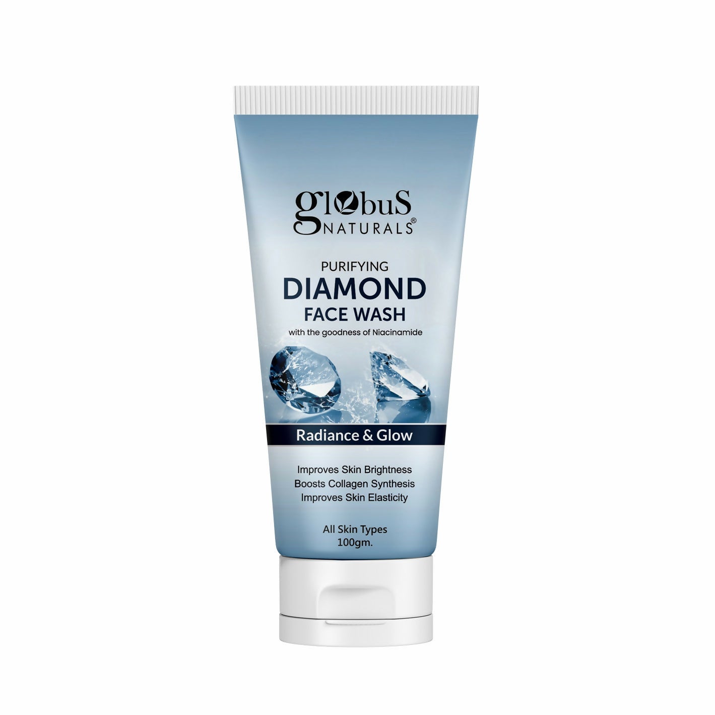 Globus Naturals Revival Diamond Face Wash, Suitable For All Skin Types | Grocsy