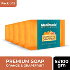 Medimade Wellness Orange & Grapefruit Premium Soap | Grocsy