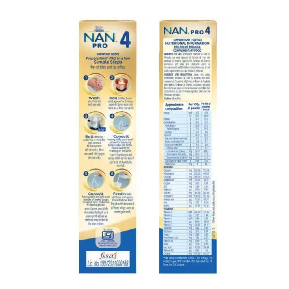 Nestle Nan Pro Follow-Up Formula Powder After 18 Months Stage 4 | Grocsy