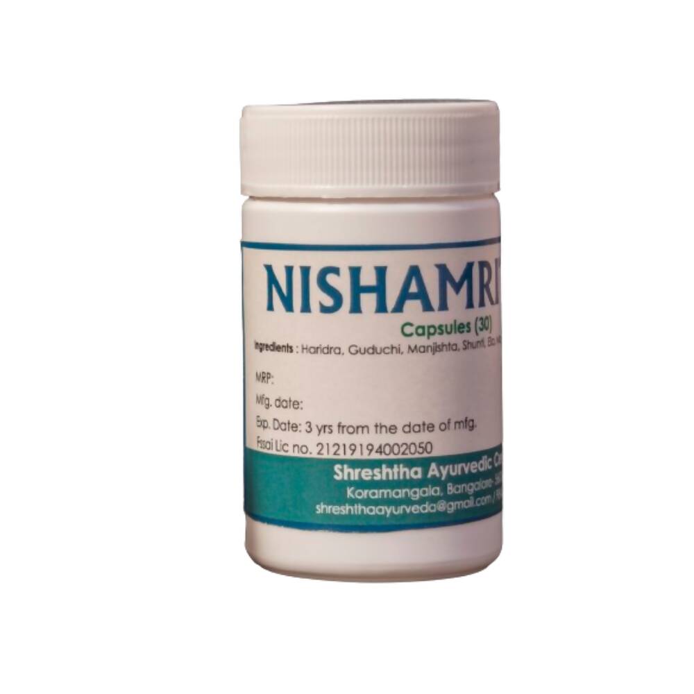 Shreshtha Herbals Nishamritha Capsules | Grocsy