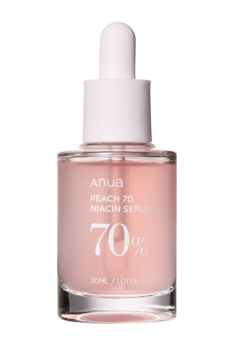 Anua Peach 70% Niacinamide Serum Brightening Hydrating Face Serum, Reducing Melanine Daily Clean Beauty - Korean Skincare | Grocsy
