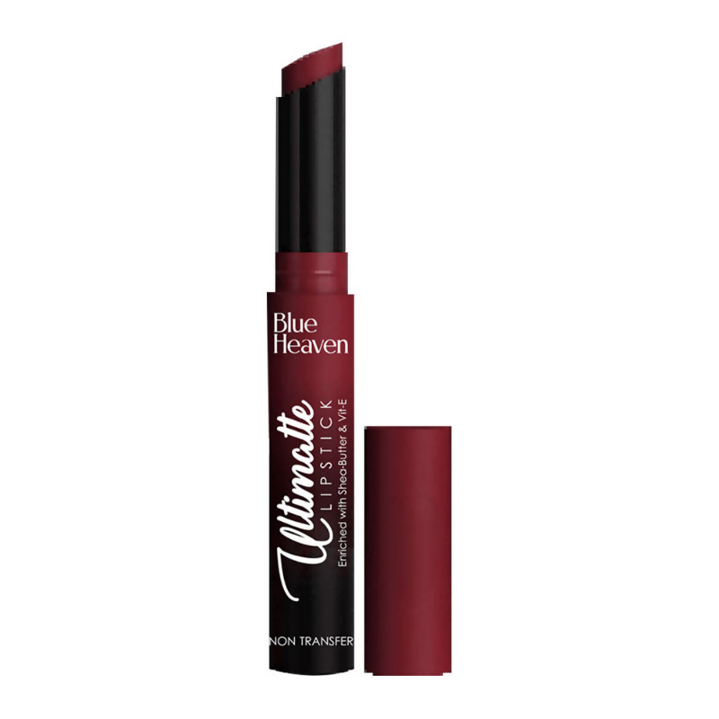 Blue Heaven Ultimatte NonTransfer Long Lasting Lipstick - 04 Red | Grocsy