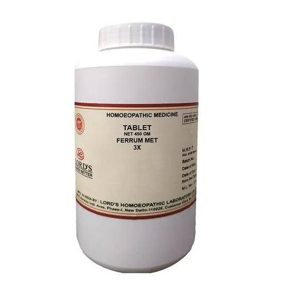 Lord's Homeopathy Ferrum Met Tablets | Grocsy