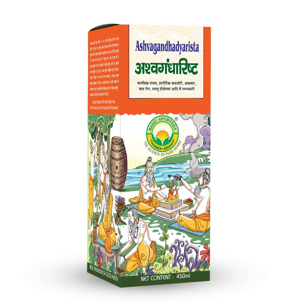 Basic Ayurveda Ashwagandharistha | Grocsy
