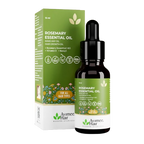 Avimee Herbal Rosemary Essential Hair Oil with Vitamin E & Nansyl | Grocsy