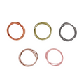 Bronson Professional Elastic Hair Rubber Bands Hair Ties Soft Stretchable Twin Colour | Grocsy