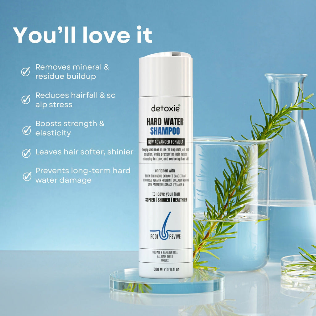 Detoxie Advanced Hard Water Shampoo | Grocsy