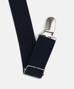 Manet Boys Solid Suspenders - Navy Blue | Grocsy