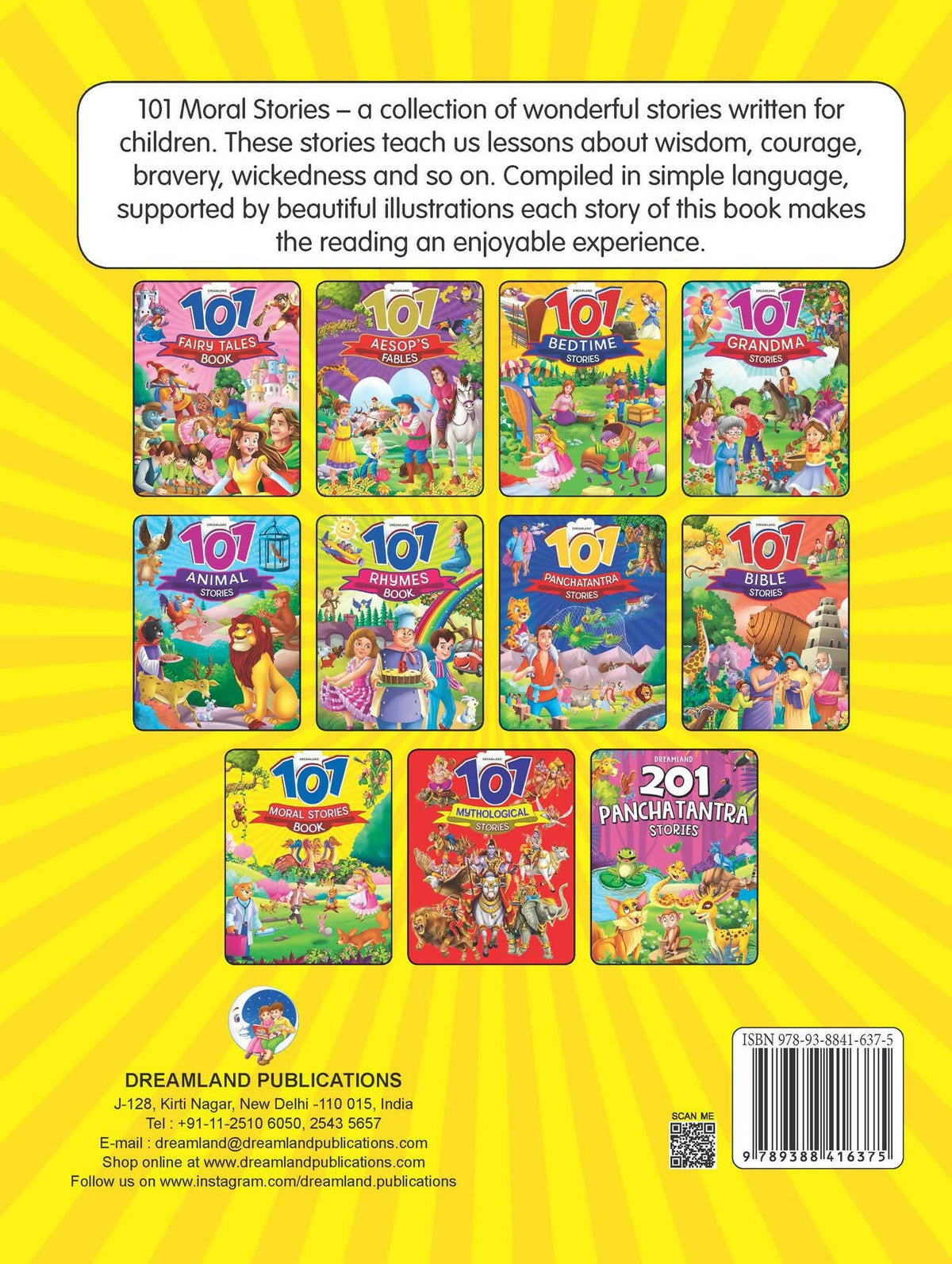 Dreamland 101 Moral Stories : Children Story book/ Traditional Stories/Early Learning Book | Grocsy