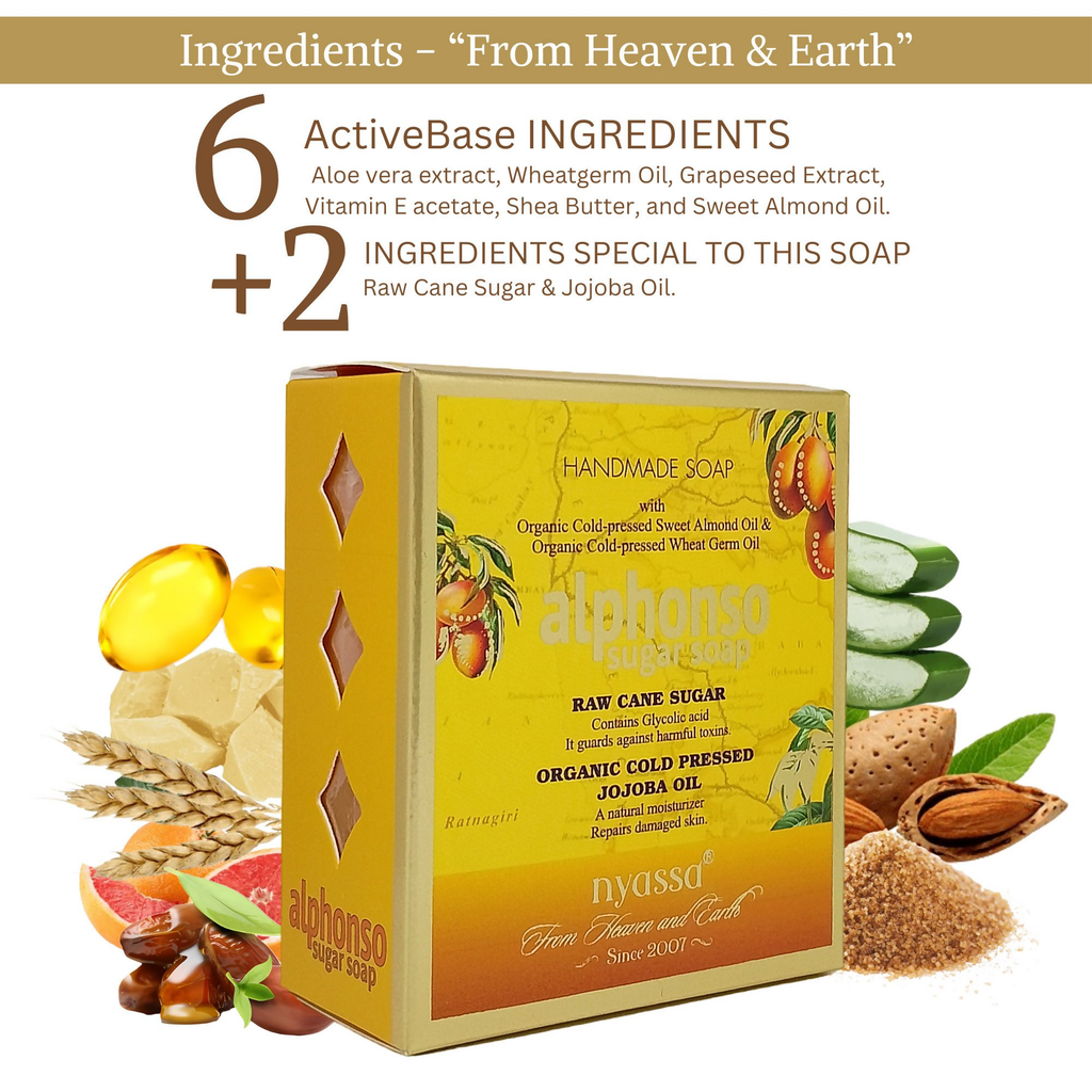 Nyassa Alphonso Sugar Soap | Grocsy