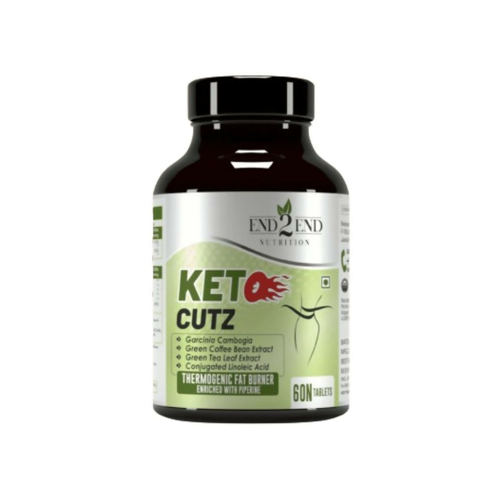 End2End Nutrition Keto Cutz Fat Burner For Weight Loss Tablets | Grocsy