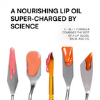 Gush Beauty Balmy Glossy Tinted Lip Oil - Peach Brown | Grocsy