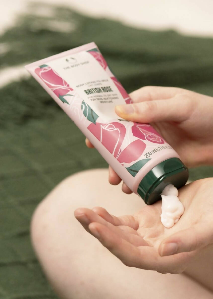 The Body Shop British Rose Lotion-To-Milk | Grocsy