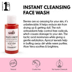 Auli Fruity Fresh Instant Cleansing Face Wash/Scrub | Grocsy