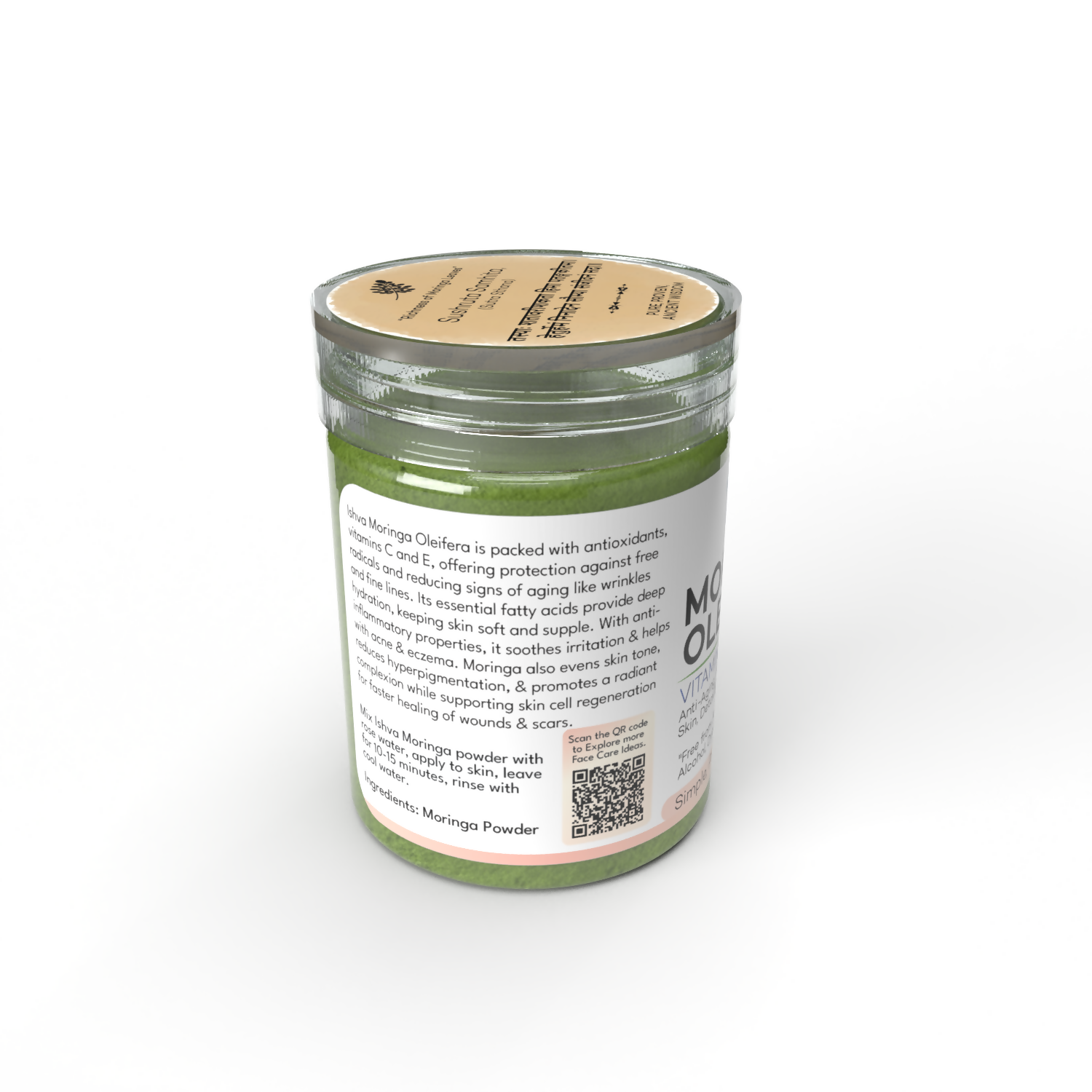 Ishva Moringa Powder For Skin | Grocsy