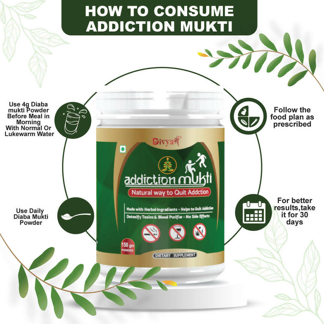 Divya Shree Addiction Mukti Powder | Grocsy