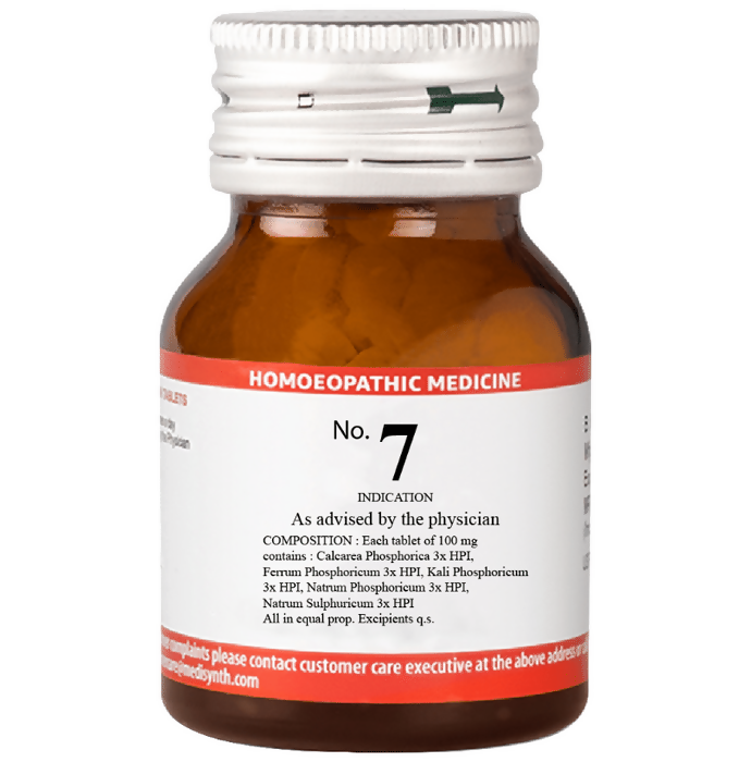 Medisynth Bio-Chemic Combination No.7 Tablets | Grocsy