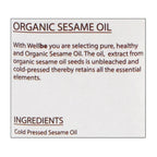 Wellbe Cold Pressed Sesame Oil | Grocsy