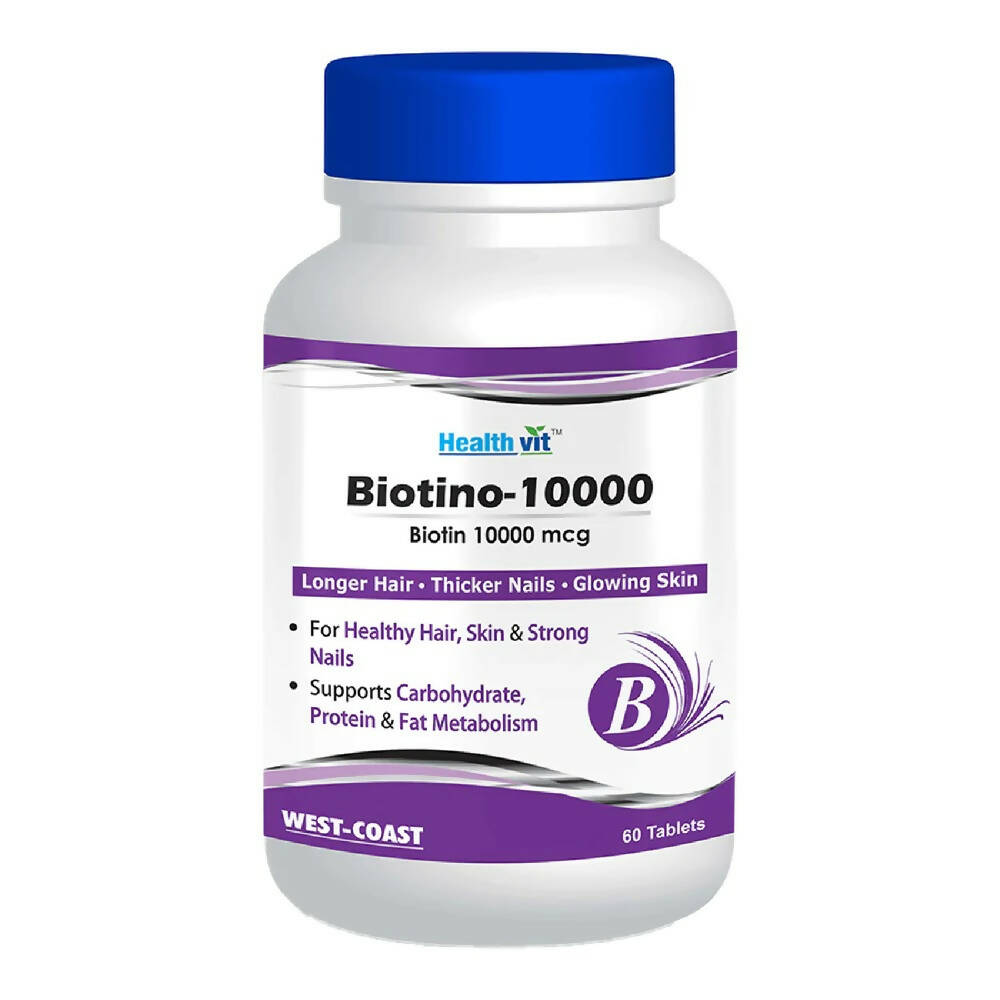 Healthvit Biotino-10000 Tablets | Grocsy