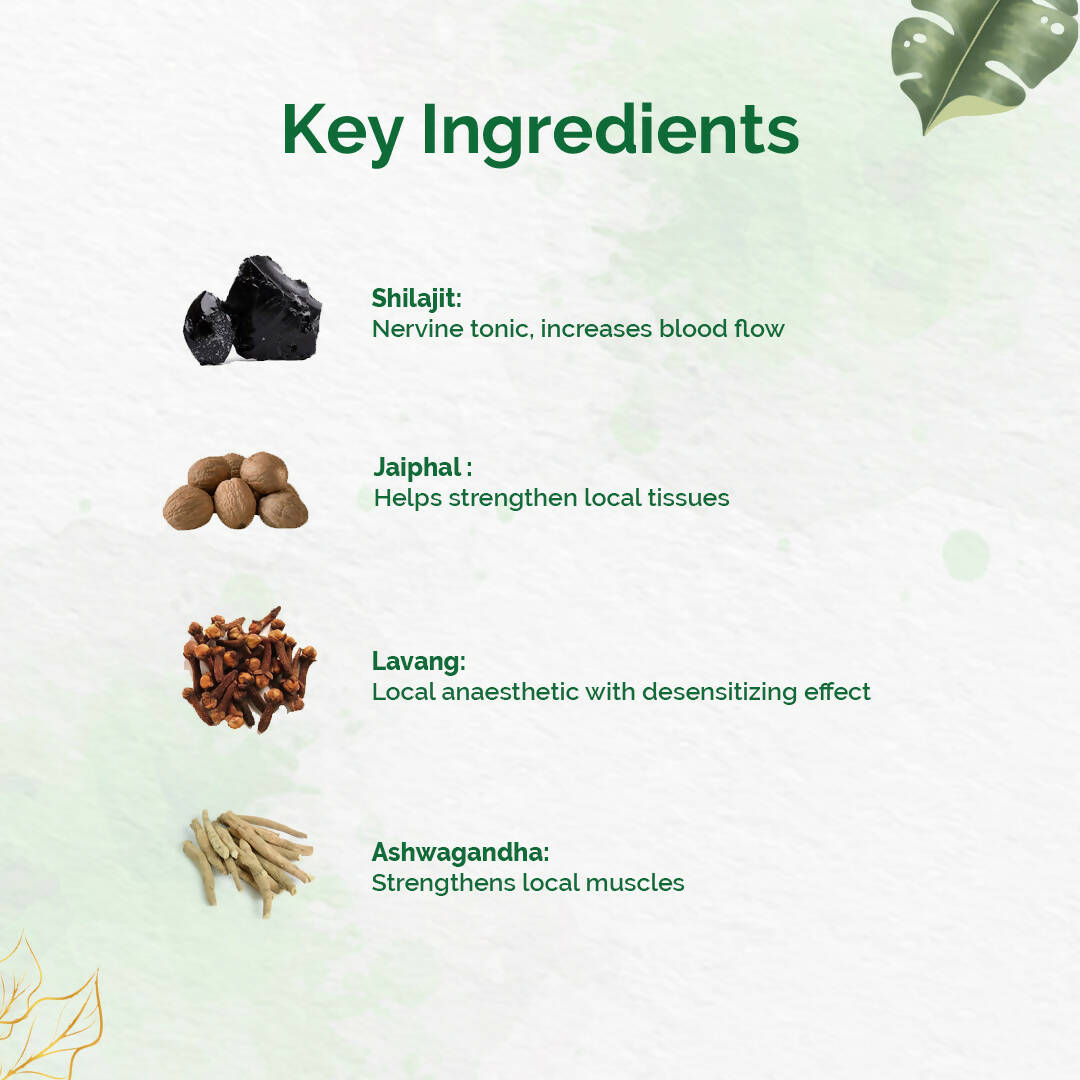 Dr. Vaidya's SJ Oil for Men: Enhance Power & Stamina With the Natural Oil | Grocsy