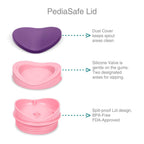 Vaya Drynk Kid'S Stainless Steel Tumbler With Spill-Proof Pediasafe Lid - 350ml (Pink) | Grocsy