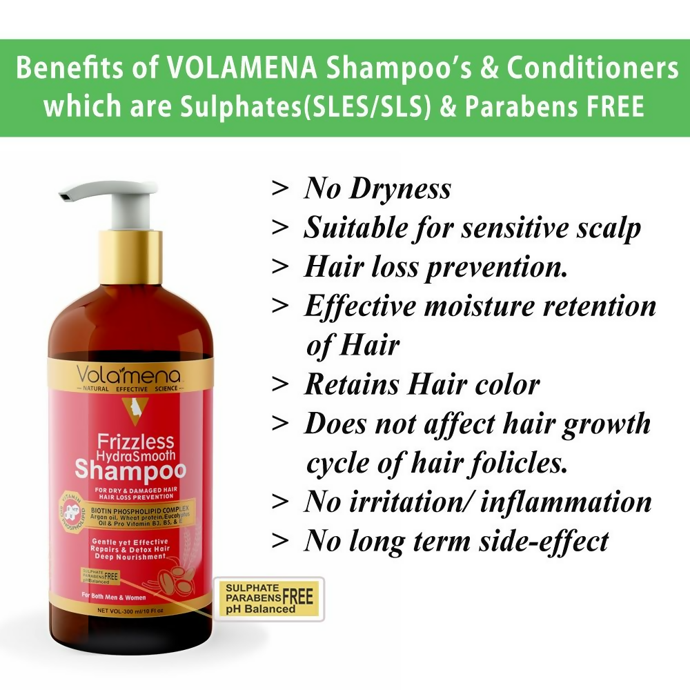 Volamena Frizzless HydraSmooth Shampoo | Grocsy