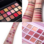 Huda Girl Beauty Rose Gold Remastered & Nude Edition Eyeshadow Palette - 36 Matte and Shimmer Finishes | Grocsy
