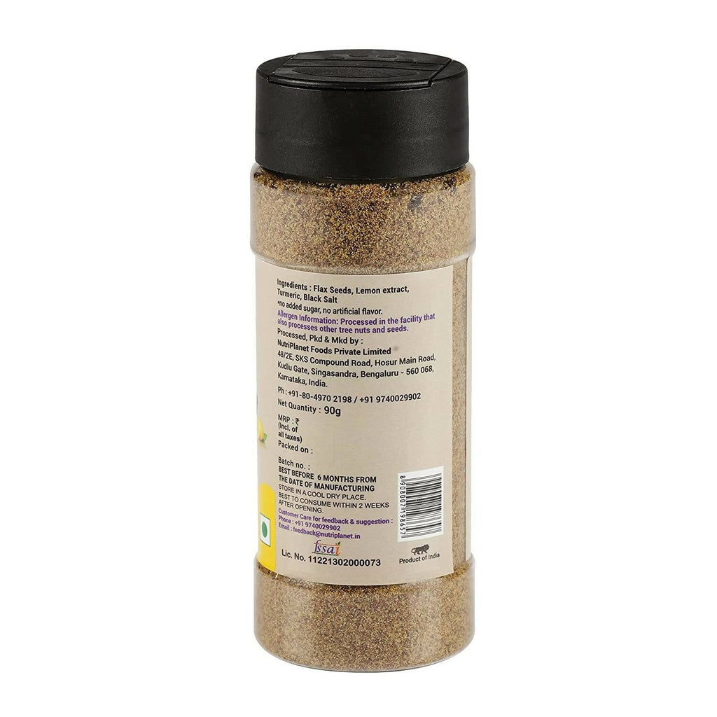 Fulsome Roasted Flax Seeds Powder - Lemon Roasted | Grocsy