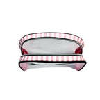 Colorbar Pouch Lips & Lashes Bag In Bag (Set Of Three) - White + Blush Pink | Grocsy