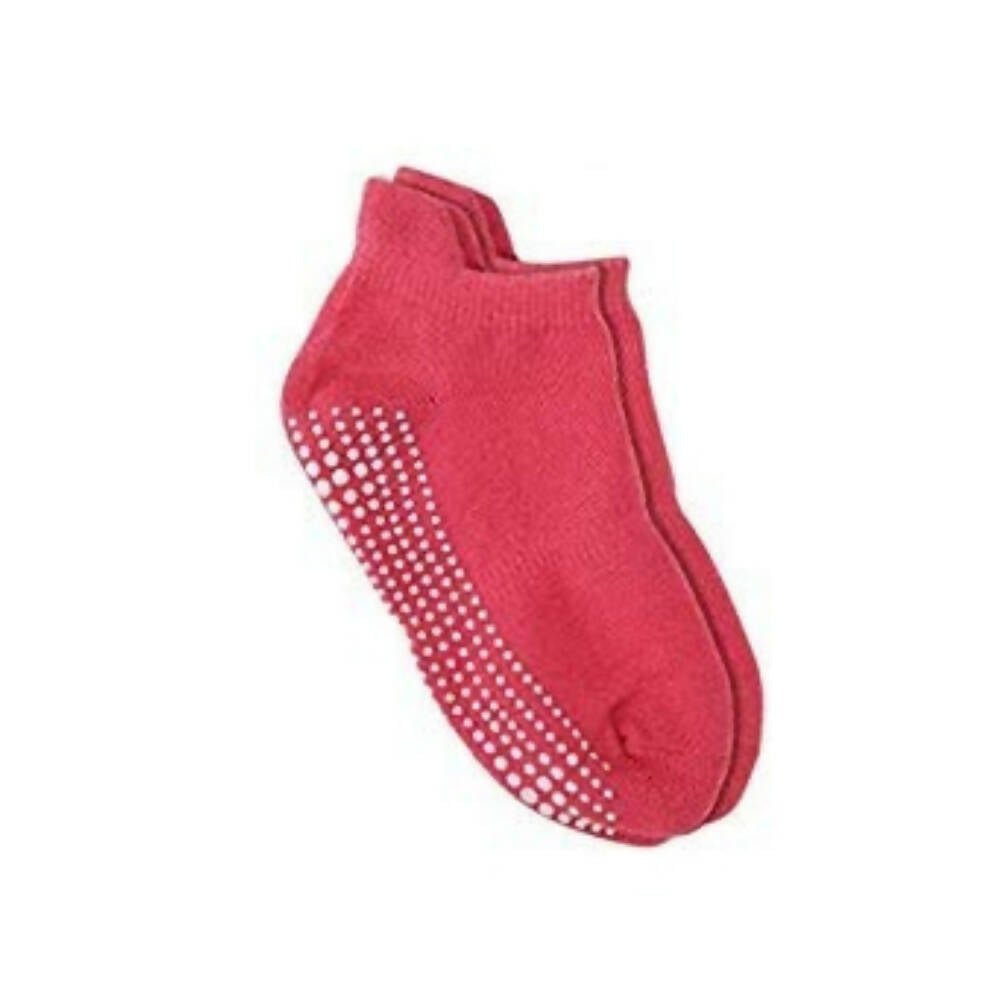 AHC Baby Socks Anti Slip Anti Skid Boys Girls Ankle Length Soft Cotton Socks with Grip | Grocsy