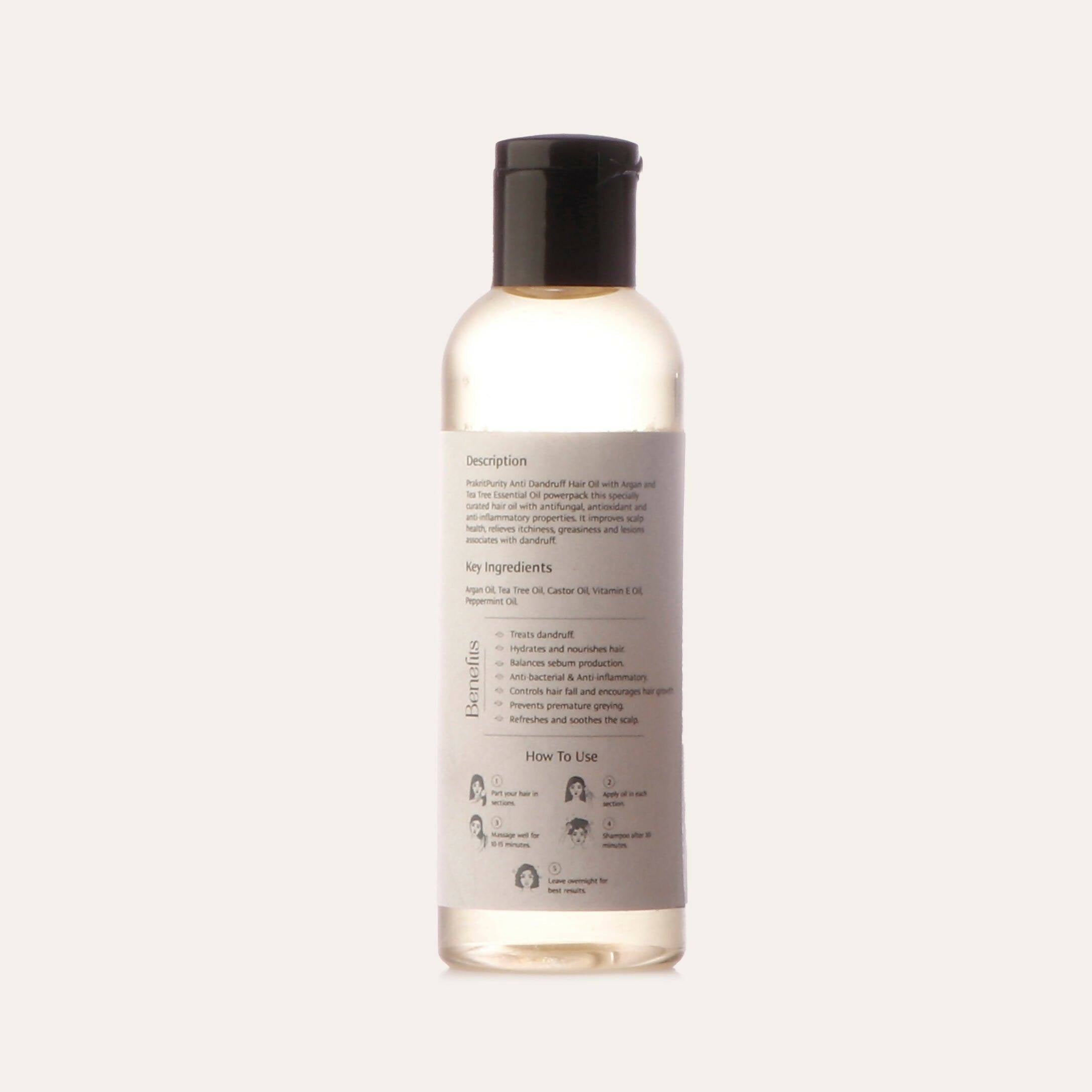 PrakritPurity Anti Dandruff Hair Oil | Grocsy