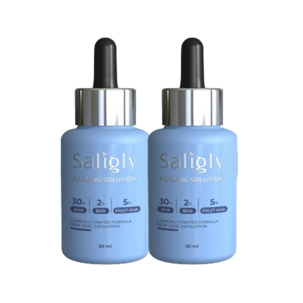 Saligly 30% Aha + 2% Bha + 5% Fruit Aha Peeling Solution For Skin | Grocsy