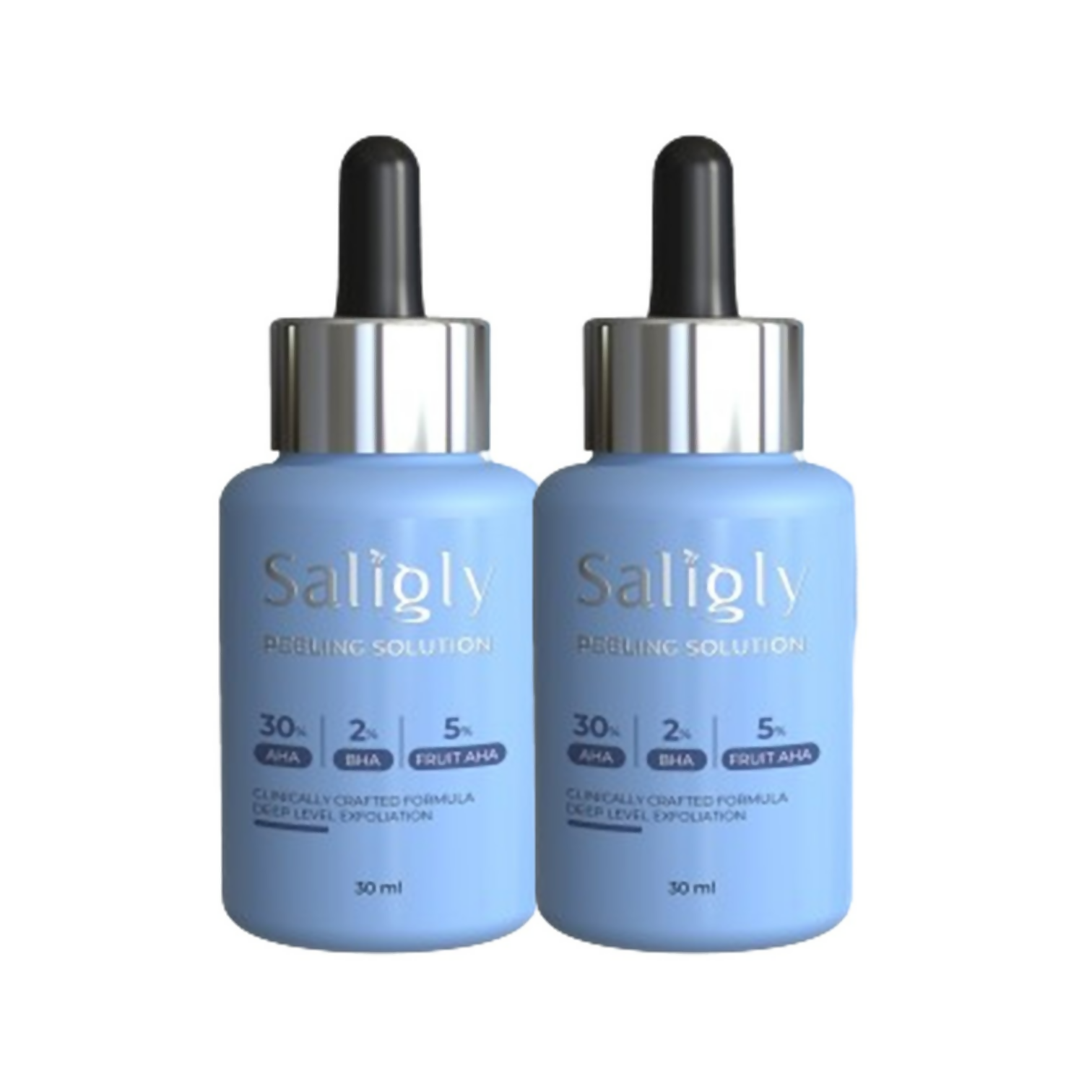 Saligly 30% Aha + 2% Bha + 5% Fruit Aha Peeling Solution For Skin | Grocsy