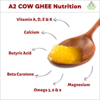Le Organics A2 Cow Ghee | Cultured Desi Ghee | Homemade & Certified Organic Ghee