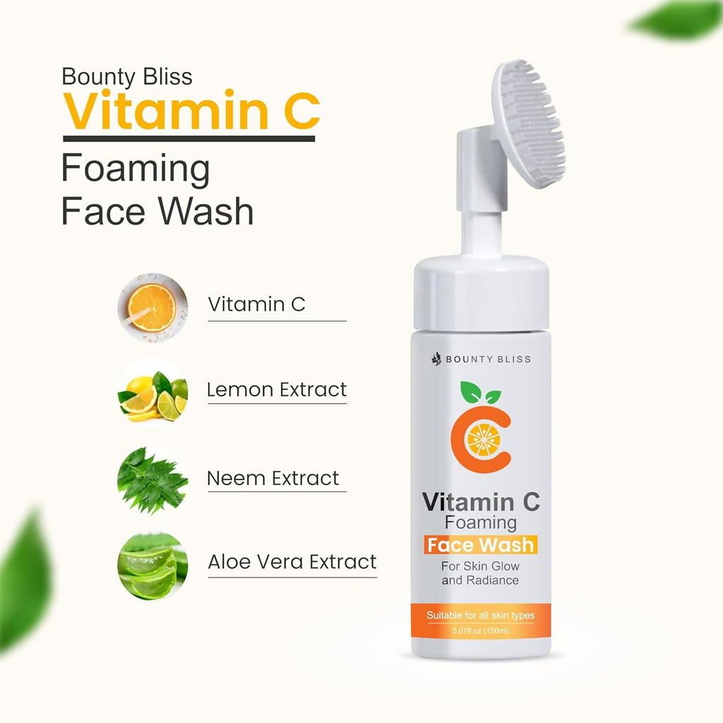 Bounty Bliss Vitamin C Foaming Face Wash | Grocsy