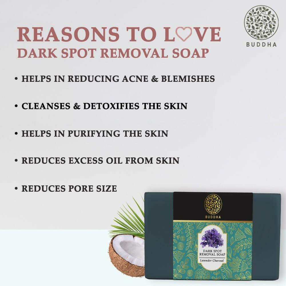Buddha Natural Dark Spot Removal Soap - Reduce Skin Pigmentation, Perfect for Oily Skin | Grocsy