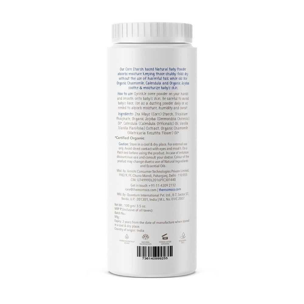 The Moms Co Natural Talc-Free Baby Powder | Grocsy