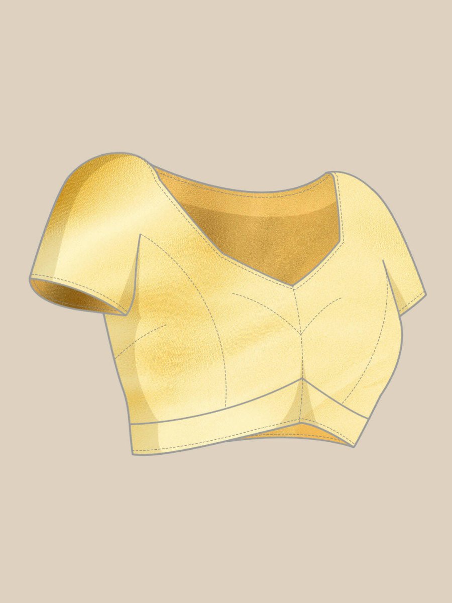 Ahalyaa Women's Traditional wear Saree - Yellow | Grocsy