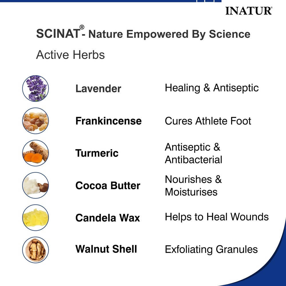 Inatur Foot Scrub | Grocsy