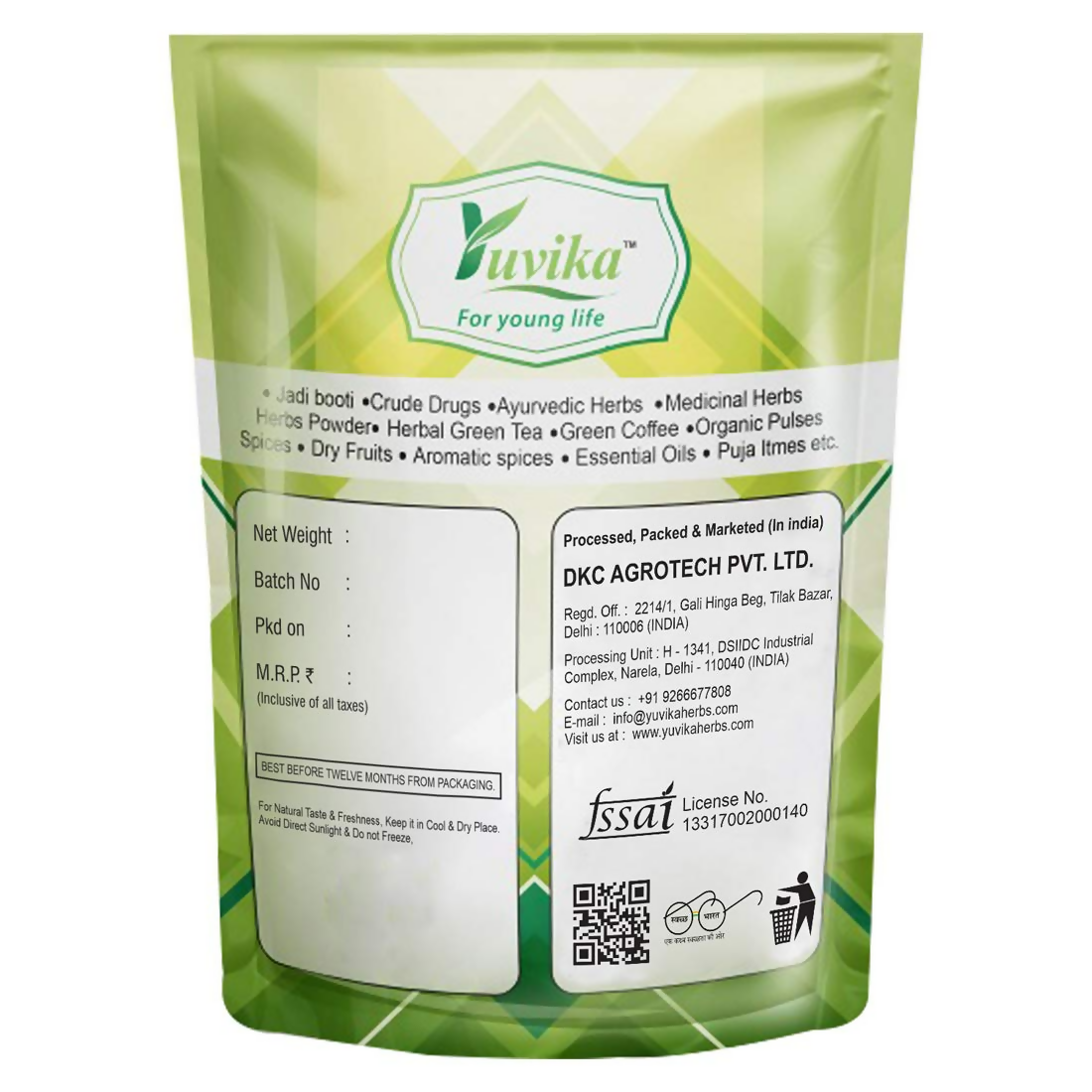 Yuvika Kikar Phali Powder - Babool Phali - Acacia Nolotica | Grocsy