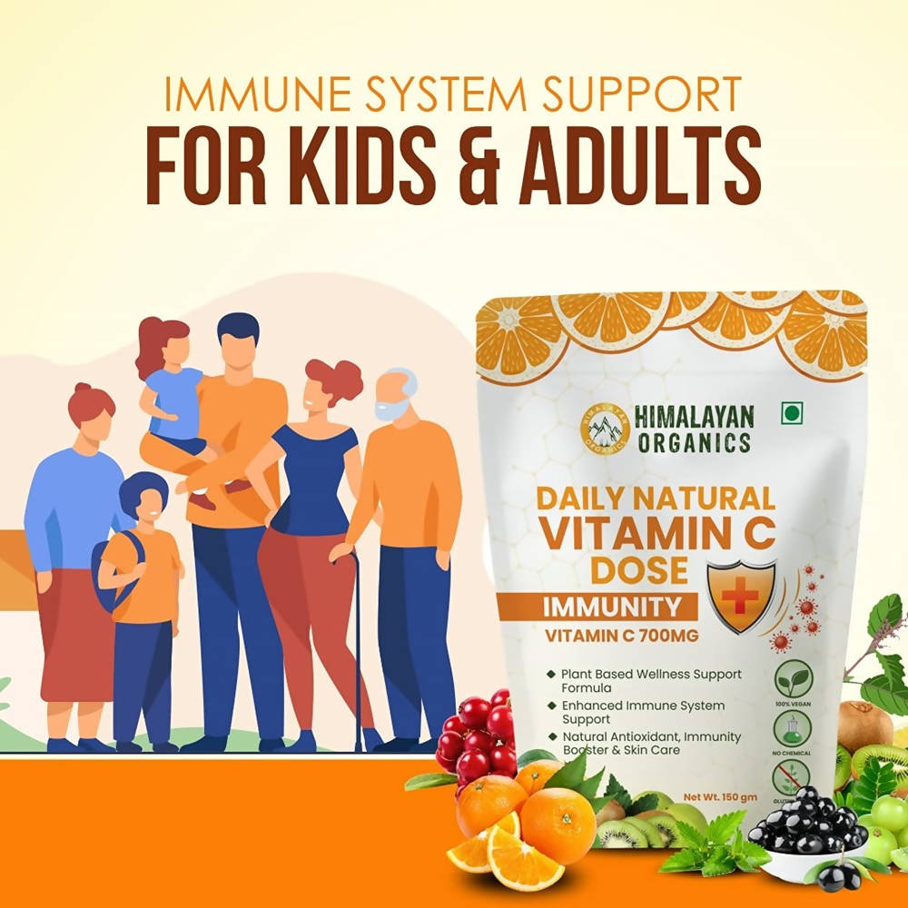 Himalayan Organics Daily Natural Vitamin C Dose Immunity + | Grocsy