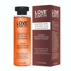 Love Earth Salicylic Acid, Glycolic Acid & Niacinamide Exfoliating Body Wash | Grocsy