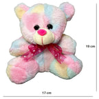 Hexagaon Soft Toy Teddy Bear Doll (Multi-Color) | Grocsy