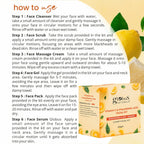 Globus Naturals Vitamin C & Hyaluronic Acid Facial Kit | Grocsy