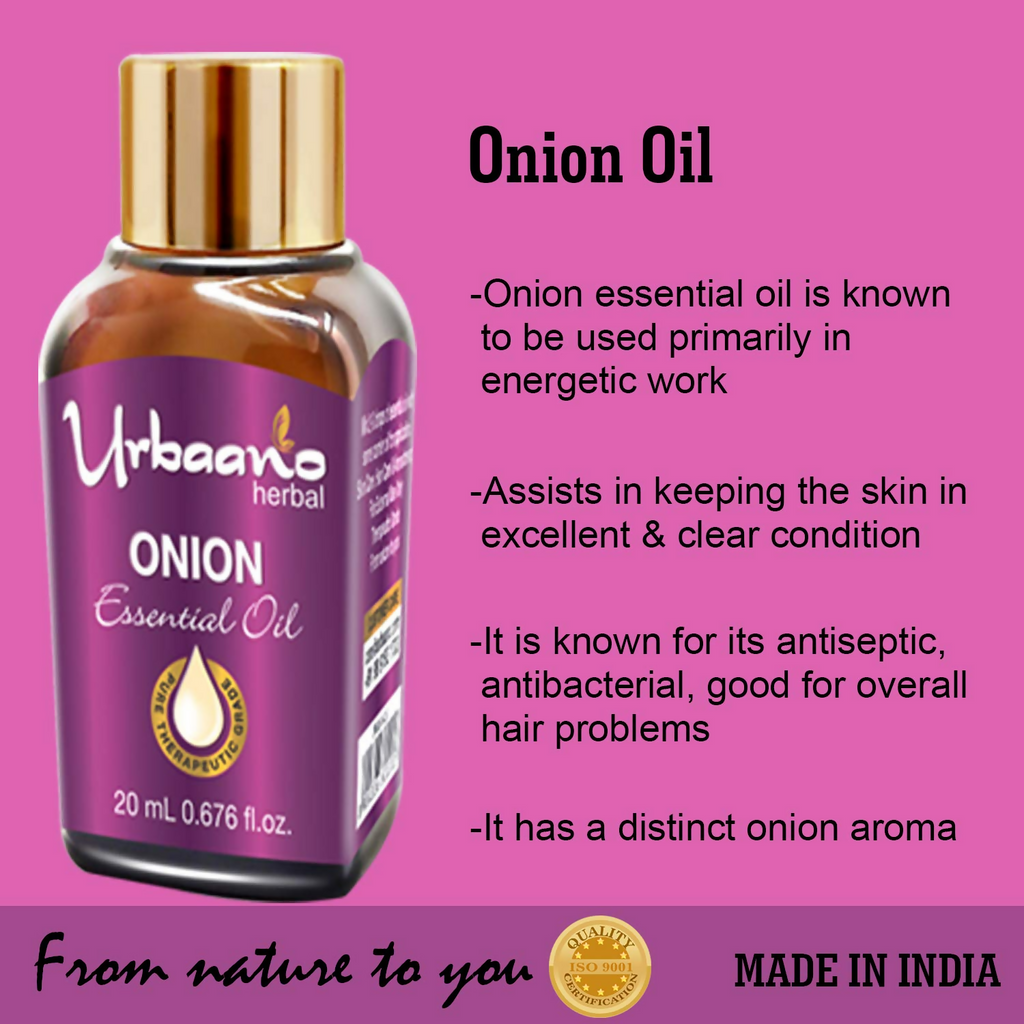 Urbaano Herbal Onion Essential Oil | Grocsy