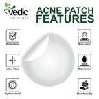 Vedic Naturals Acne Pimple Patches For Face & Skin Treatment | Grocsy